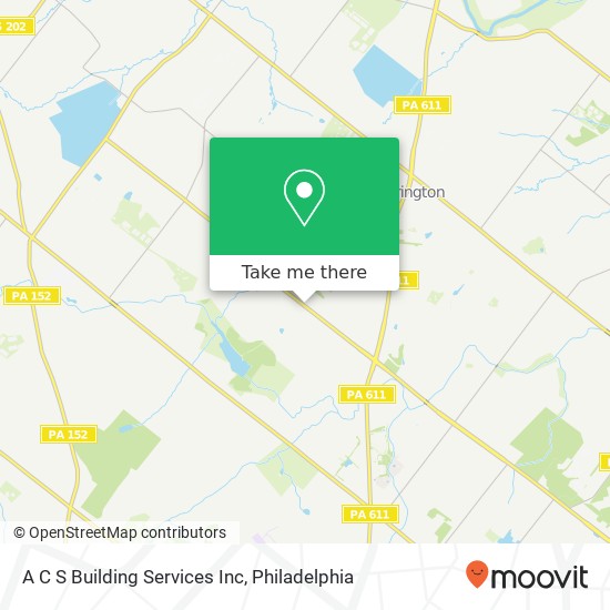 A C S Building Services Inc map