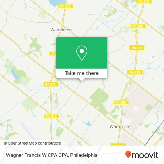 Wagner Francis W CPA CPA map