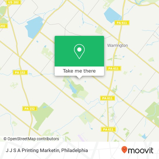 J J S A Printing Marketin map