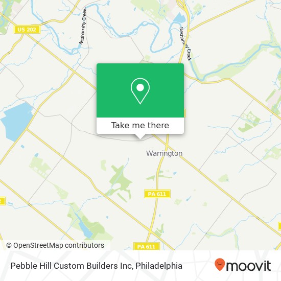 Pebble Hill Custom Builders Inc map