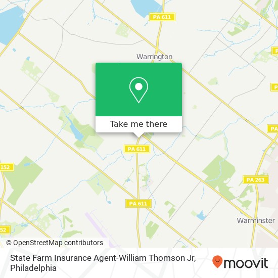 State Farm Insurance Agent-William Thomson Jr map