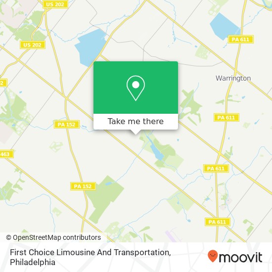 First Choice Limousine And Transportation map