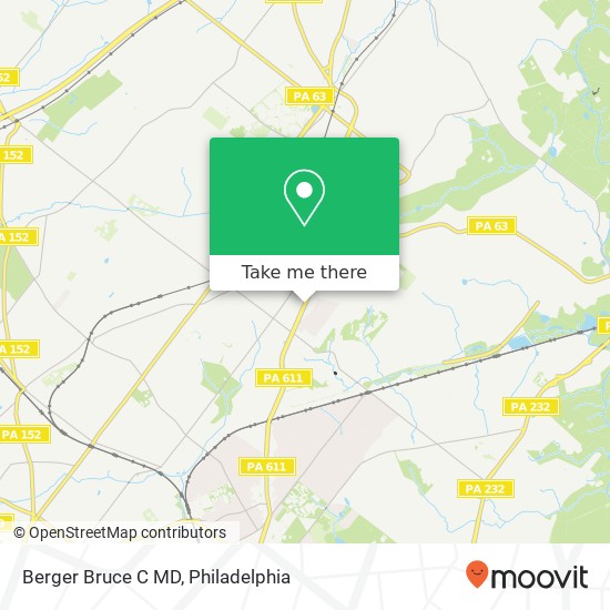 Berger Bruce C MD map