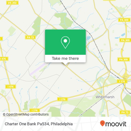 Charter One Bank Pa534 map