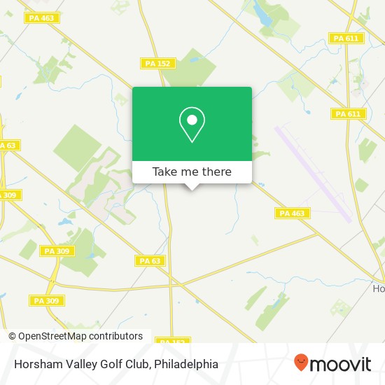 Mapa de Horsham Valley Golf Club