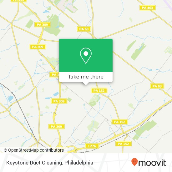 Mapa de Keystone Duct Cleaning