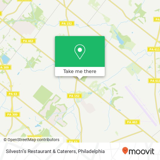Silvestri's Restaurant & Caterers map
