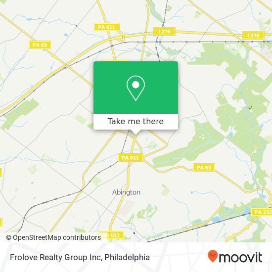 Frolove Realty Group Inc map