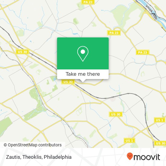 Zautis, Theoklis map