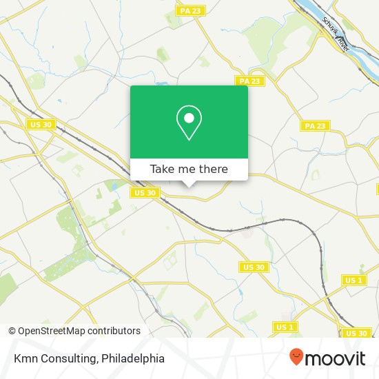 Kmn Consulting map
