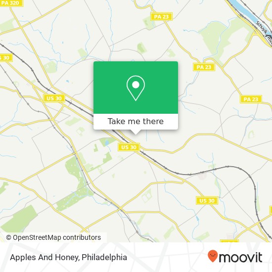 Apples And Honey map