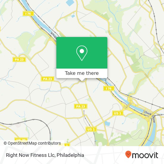 Right Now Fitness Llc map