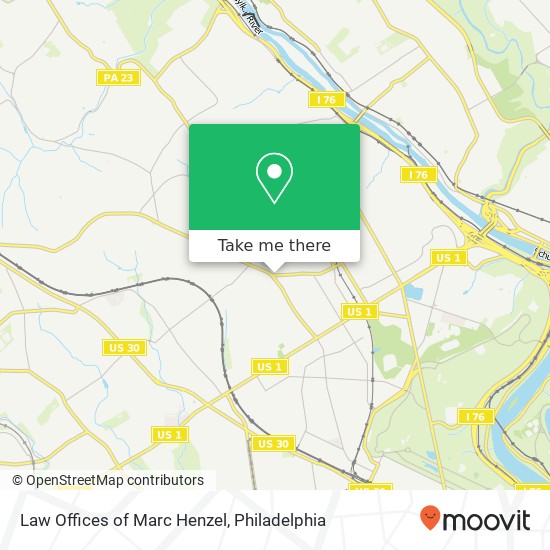 Mapa de Law Offices of Marc Henzel