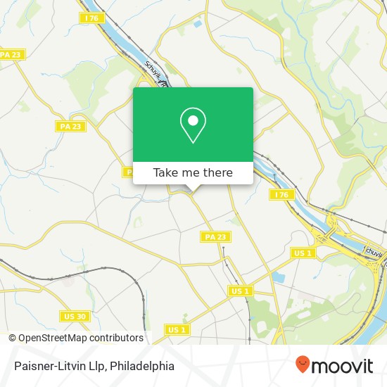 Mapa de Paisner-Litvin Llp