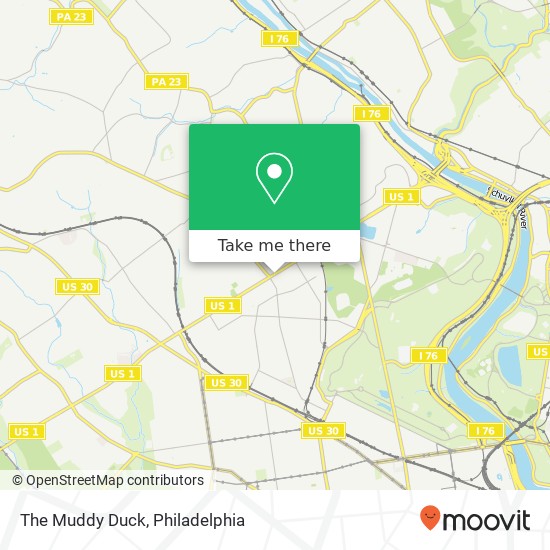 Mapa de The Muddy Duck