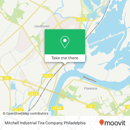 Mitchell Industrial Tire Company map