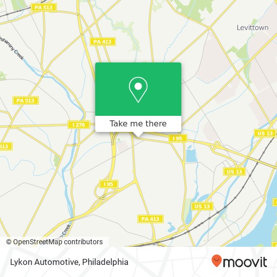 Lykon Automotive map