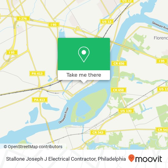 Stallone Joseph J Electrical Contractor map