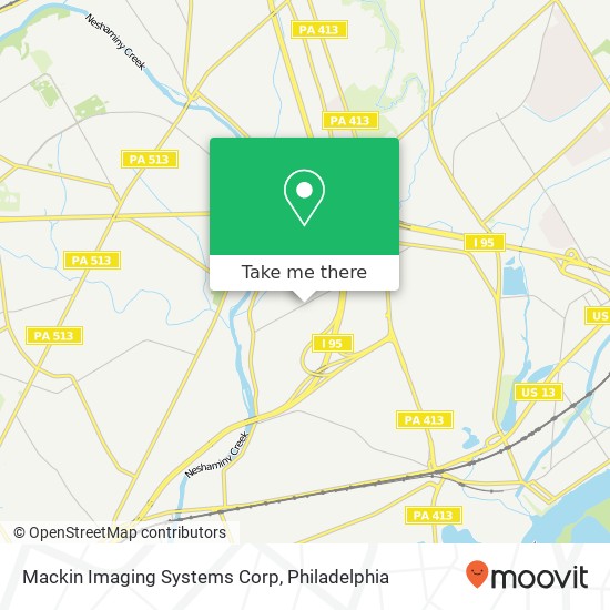 Mackin Imaging Systems Corp map