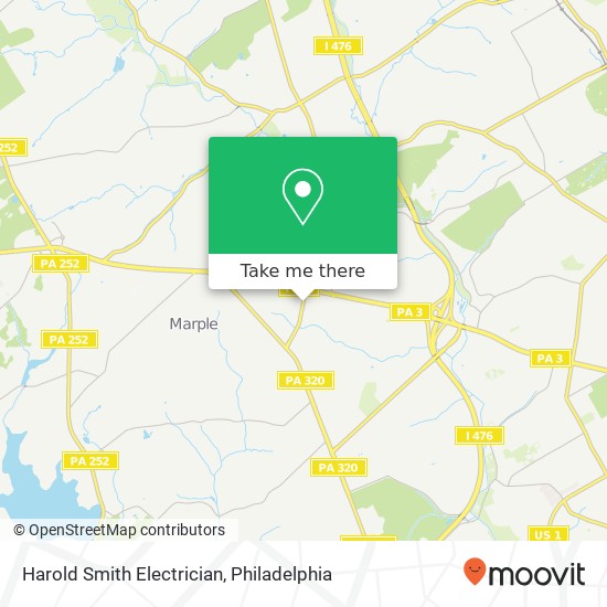 Harold Smith Electrician map