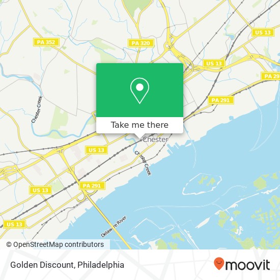 Golden Discount map