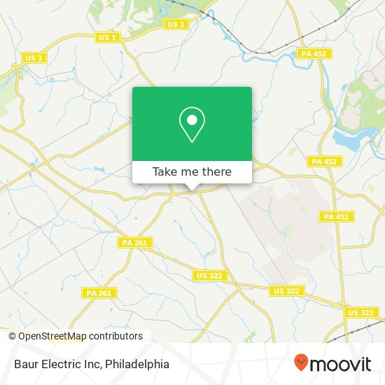 Baur Electric Inc map