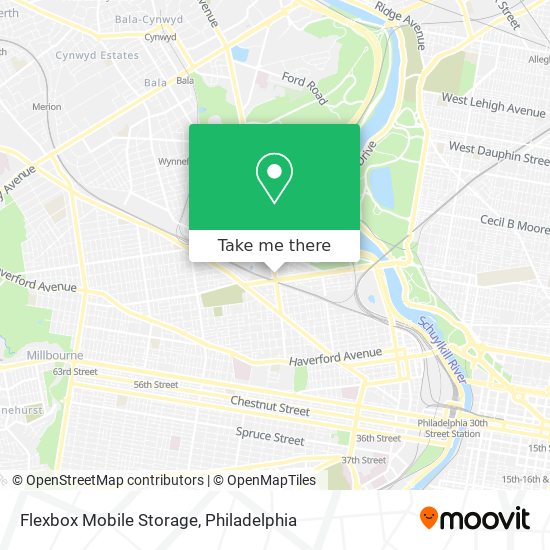 Mapa de Flexbox Mobile Storage