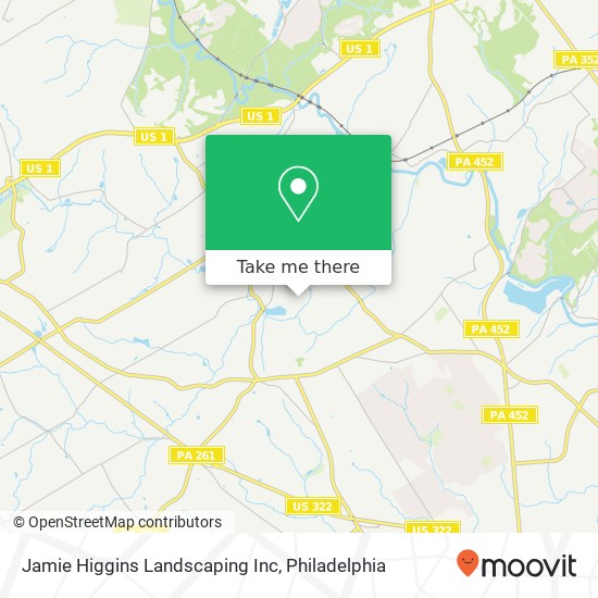 Mapa de Jamie Higgins Landscaping Inc
