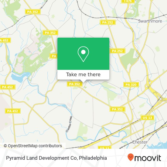 Pyramid Land Development Co map