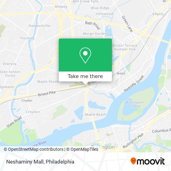 Mapa de Neshaminy Mall