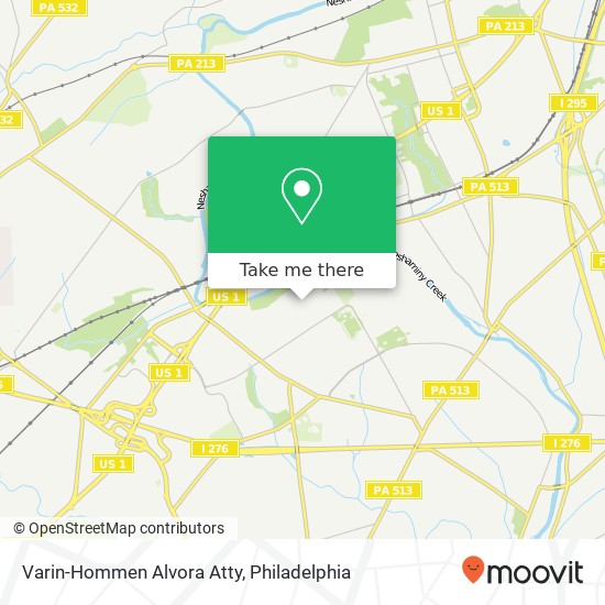 Mapa de Varin-Hommen Alvora Atty
