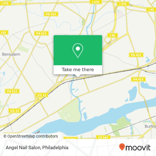 Angel Nail Salon map