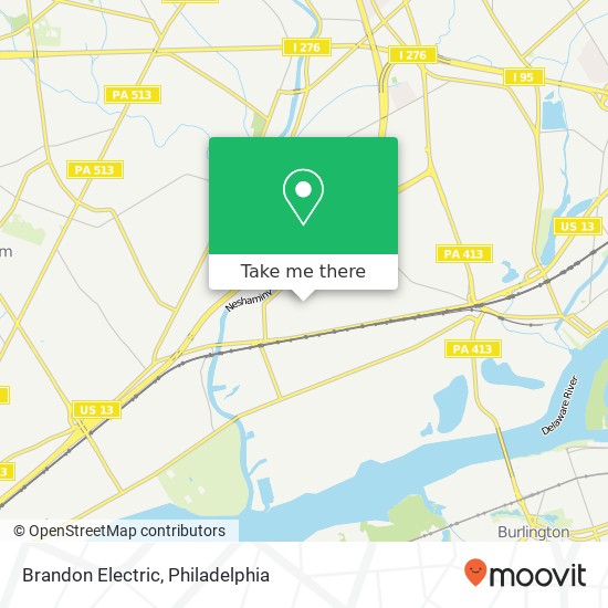 Mapa de Brandon Electric