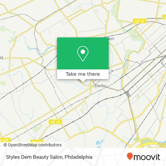 Mapa de Styles Dem Beauty Salon