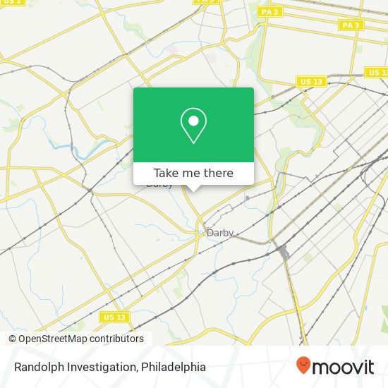 Randolph Investigation map