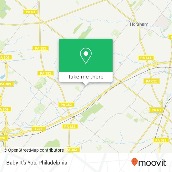 Baby It's You map