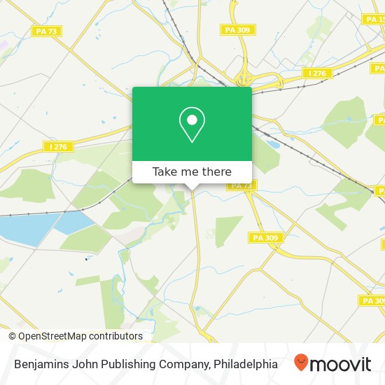 Benjamins John Publishing Company map