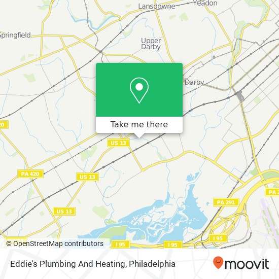 Eddie's Plumbing And Heating map