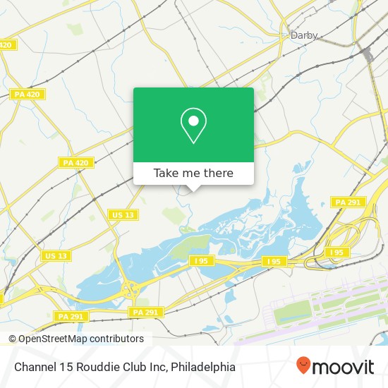 Channel 15 Rouddie Club Inc map