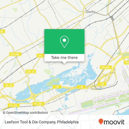 Mapa de Leefson Tool & Die Company