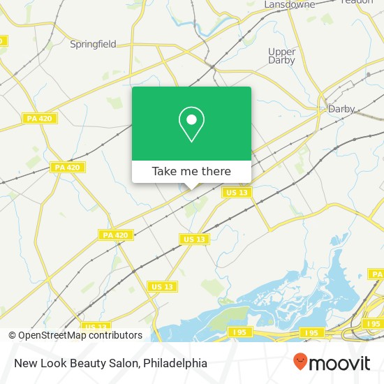 New Look Beauty Salon map