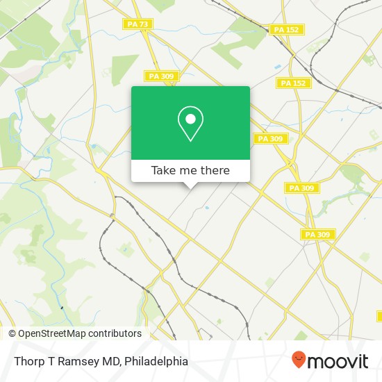 Thorp T Ramsey MD map