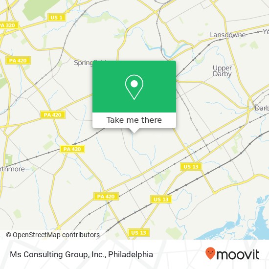 Ms Consulting Group, Inc. map