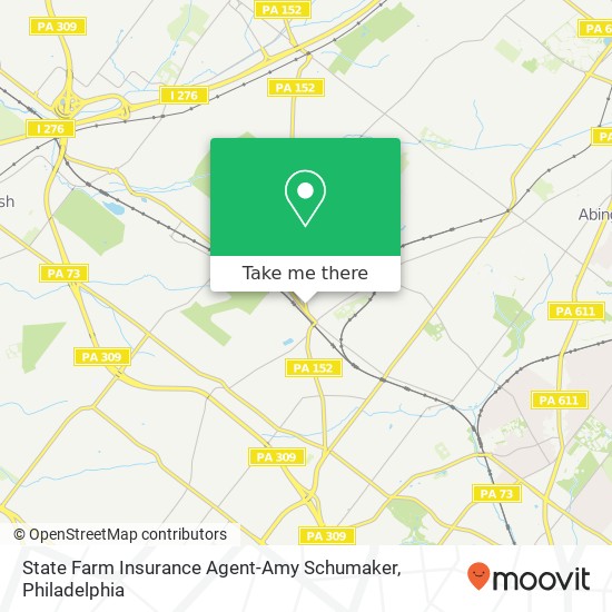 Mapa de State Farm Insurance Agent-Amy Schumaker