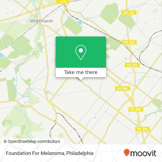 Foundation For Melanoma map