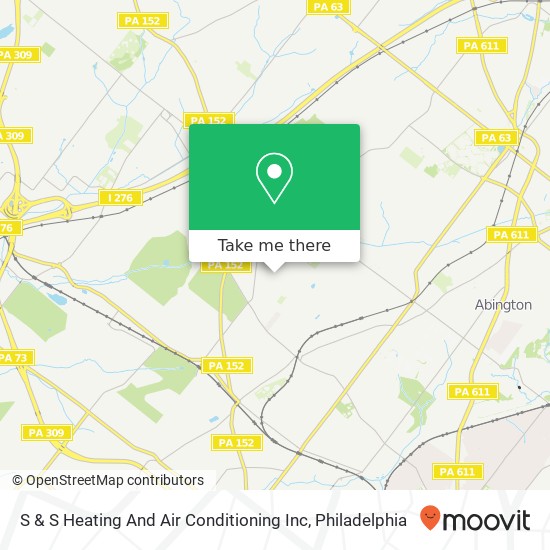 Mapa de S & S Heating And Air Conditioning Inc