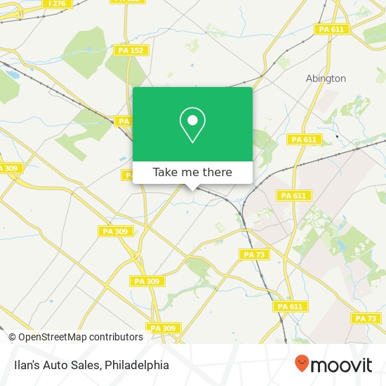 Ilan's Auto Sales map