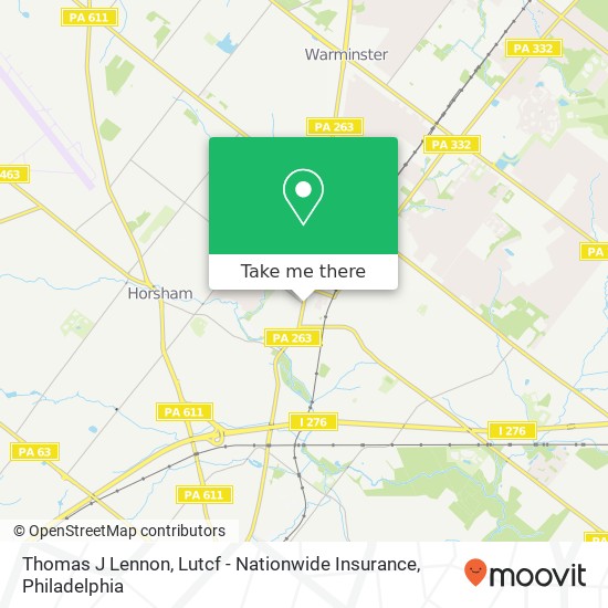 Thomas J Lennon, Lutcf - Nationwide Insurance map
