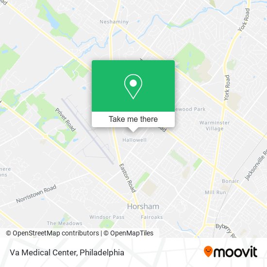 Mapa de Va Medical Center
