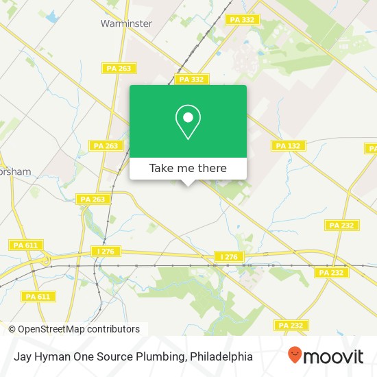 Mapa de Jay Hyman One Source Plumbing